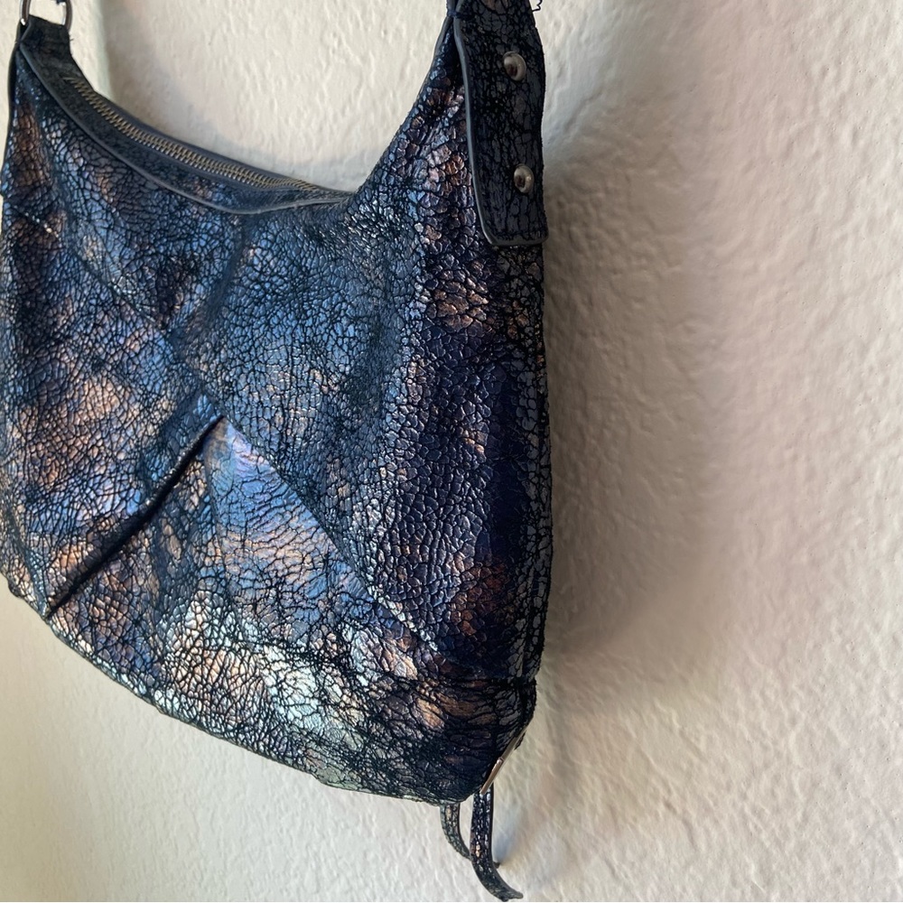 Kooba Metallic Purple Crossbody Bag *NEW* - Picture 9 of 12